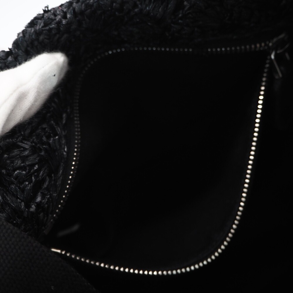 PRADA Cream Raffia Shoulder Bag - Picture 15 of 16